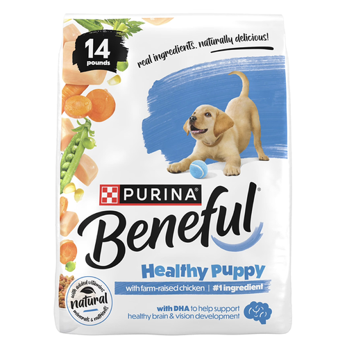 Purina Beneful Healthy Puppy With Farm-Raised Chicken - 14 Pound Image 1 of 4