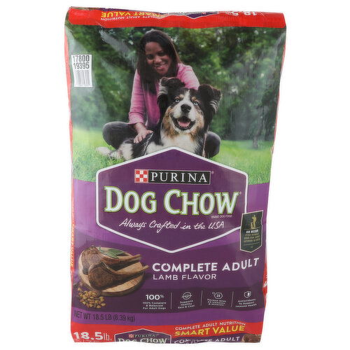 Purina Dog Chow Complete Lamb - 18.5 Pound Image 1 of 4