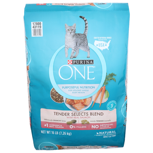 Purina One Adult Cat Food - 16 Pound
