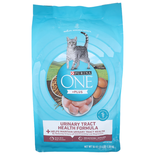 Purina One +phus Adult Cat Food +phus - 56 Ounce