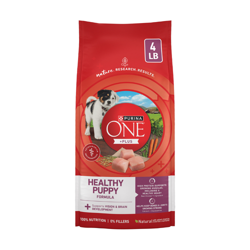 Purina ONE Puppy Dog Dry Food Chicken - 4 Pound
