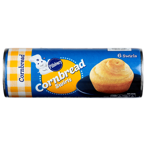 Pillsbury Cornbread Swirls - 1.833 Ounce - 6 Count