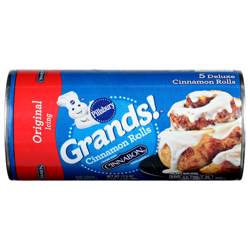 Pillsbury Original Icing Cinnamon Rolls - 3.5 Ounce - 5 Count
