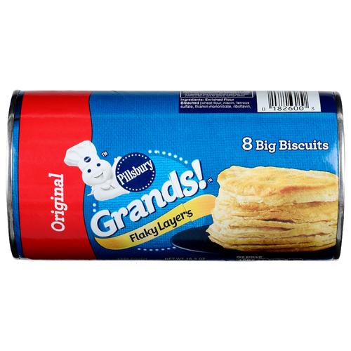 Pillsbury Grands! Original Flaky Layers Biscuits - 2.038 Ounce - 8 Count