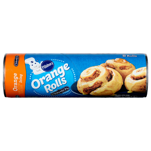 Pillsbury Orange Icing Rolls - 1.738 Ounce - 8 Count
