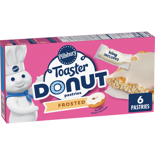 Pillsbury Frosted Toaster Donut Pastries - 9.5 Ounce Image 1 of 4