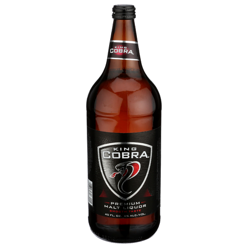 King Cobra Premium Malt Liquor - 40 Fluid Ounce - 1 Count