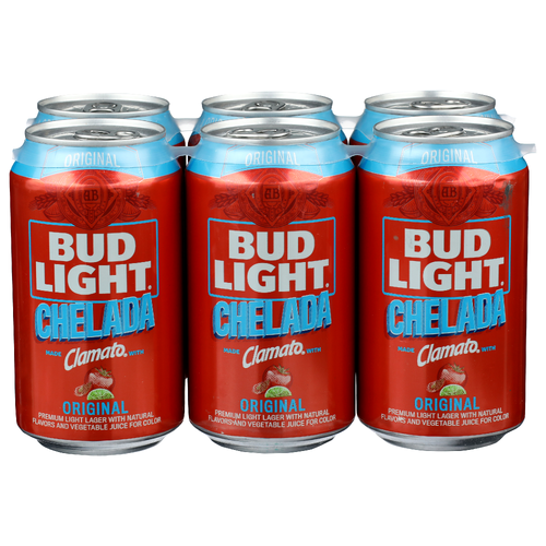 Bud Light Chelada Original - 12 Fluid Ounce - 6 Count
