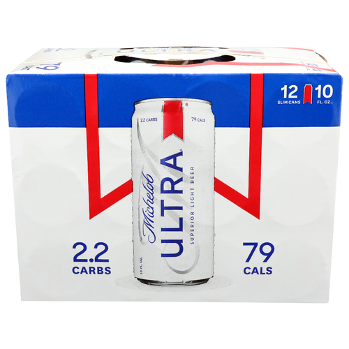 Michelob Ultra Superior Light Beer - 10 Fluid Ounce - 12 Count