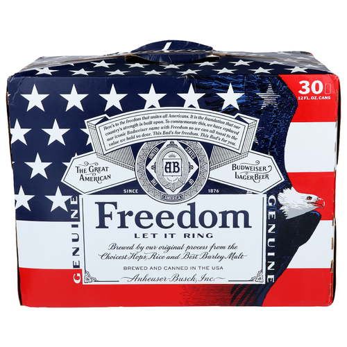 Budweiser King Of Beers - 12 Fluid Ounce - 30 Count