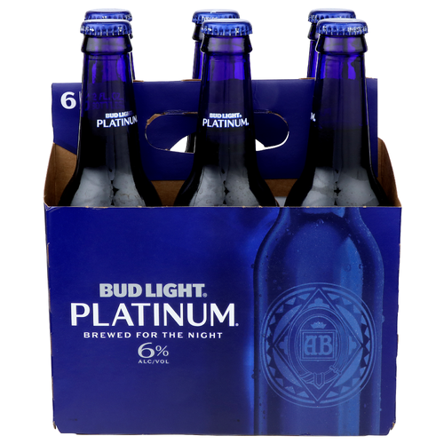 Bud Light Platinum - 12 Fluid Ounce - 6 Count