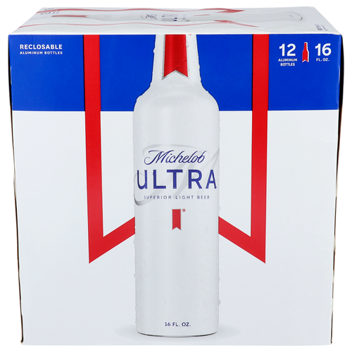 Michelob Ultra Superior Light Beer - 16 Fluid Ounce - 12 Count