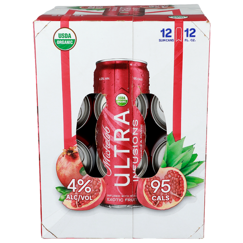 MICHELOB ULTRA INFUSIONS Pomegranate & Agave Beer - 12 Count