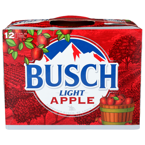 Busch Light Apple Beer - 12 Fluid Ounce - 12 Count