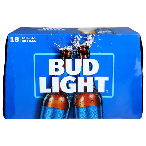 Bud Light Beer - 12 Fluid Ounce - 18 Count