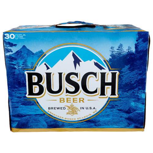 Busch Beer - 12 Fluid Ounce - 30 Count