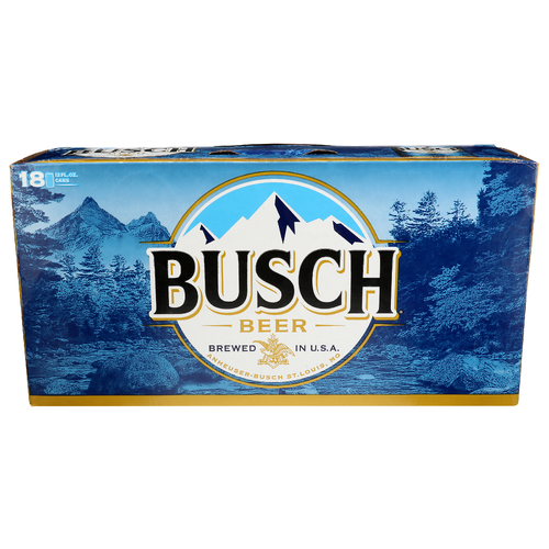 Busch Beer - 12 Fluid Ounce - 18 Count