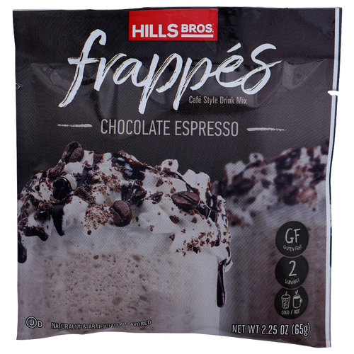 Hills Bros. Chocolate Espresso Cafe Style Drink Mix - 1.125 Ounce - 2 Count