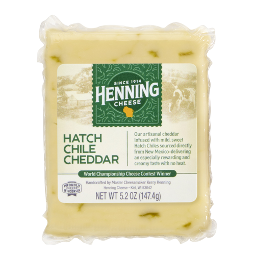 Henning Hatch Chile Cheddar Cheese - 5.2 Ounce