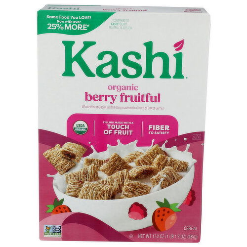Kashi Toasted Berry Fruitful Crunchy ® Organic Cereal - 17.2 Ounce