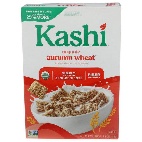 KASHI Crunchy ® Organic Autumn Wheat Cereal - 18 Ounce