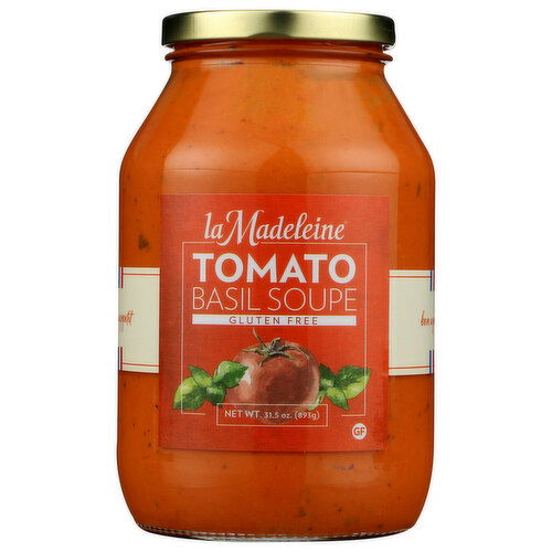 La Madeleine Soup Tomato Basil - 31.5 Ounce