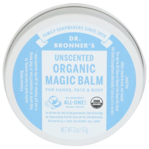 DR. BRONNER'S Unscented Balm Magic Baby - 2 Ounce