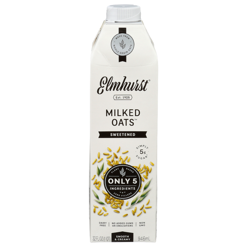Elmhurst Milked Oats Beverage - 32 Fluid Ounce