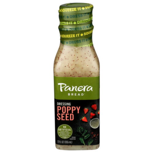 Panera Bread Poppy Seed Dressing - 12 Fluid Ounce