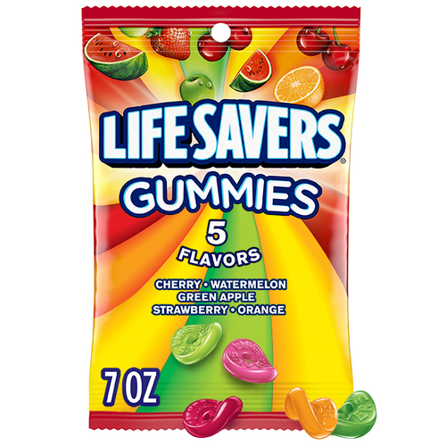 Life Savers 5 Flavors Gummies Candy Bag - 7 Ounce Image 1 of 4