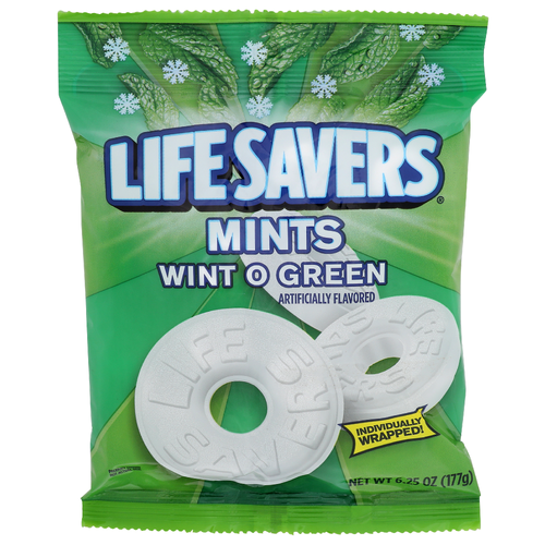 Lifesavers Mints Wint o Green - 6.25 Ounce