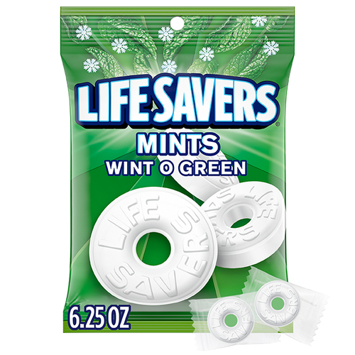 Life Savers Wint-O-Green Breath Mints Hard Candy, Bag - 6.25 Ounce Image 1 of 4
