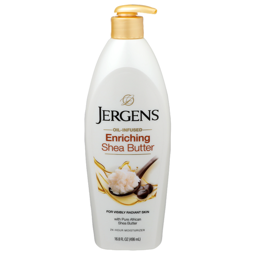 Jergens Pure African Shea Butter 24-Hour Moisturizer - 16.8 Fluid Ounce