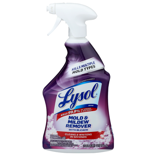 Lysol With Bleach Brand Mold & Mildew Remover - 32 Fluid Ounce