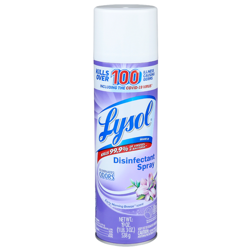 Lysol Early Morning Breeze Scent Brand III Disinfectant Spray - 19 Ounce