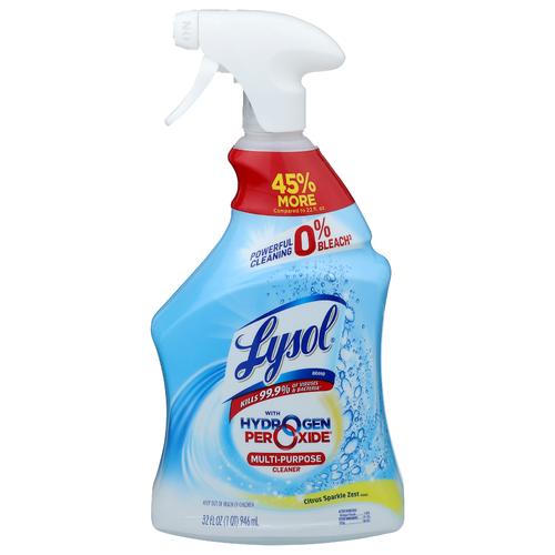 Lysol Citrus Sparkle Zest Scent Brand Multi-Purpose Cleaner - 32 Fluid Ounce
