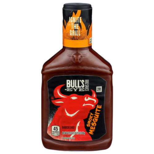 Bull's-Eye Smoky Mesquite Barbecue Sauce - 17.5 Ounce