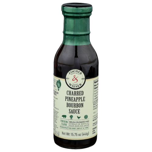 Fischer & Wieser Charred Pineapple Bourbon Sauce - 15.75 Ounce