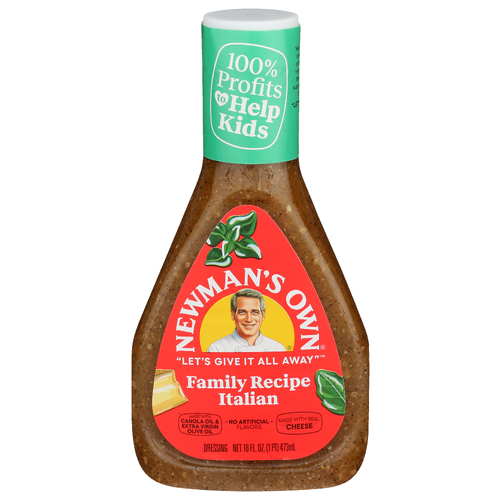 NEWMAN'S OWN Family Recipe Italian Dressing - 16 Fluid Ounce Image 1 of 4