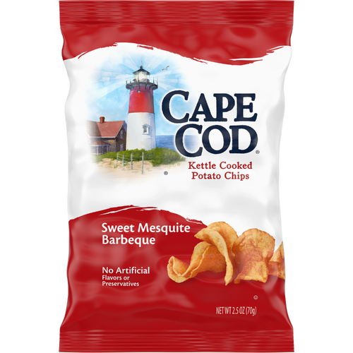 Cape Cod Sweet Mesquite Barbeque Chips - 2.5 Ounce Image 1 of 2