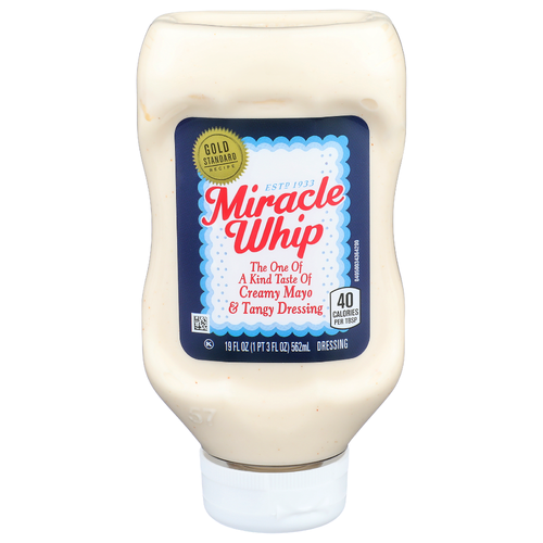 Miracle Whip Creamy Mayo & Tangy Dressing - 19 Fluid Ounce