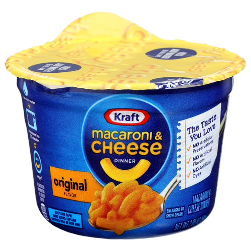 Kraft Original Flavor Macaroni & Cheese Dinner - 2.05 Ounce