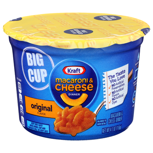 Kraft Original Flavor Macaroni & Cheese Dinner - 4.1 Ounce