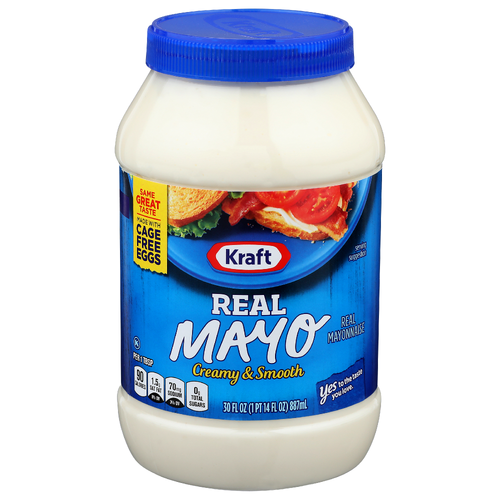 Kraft Creamy & Smooth Real Mayonnaise - 30 Fluid Ounce