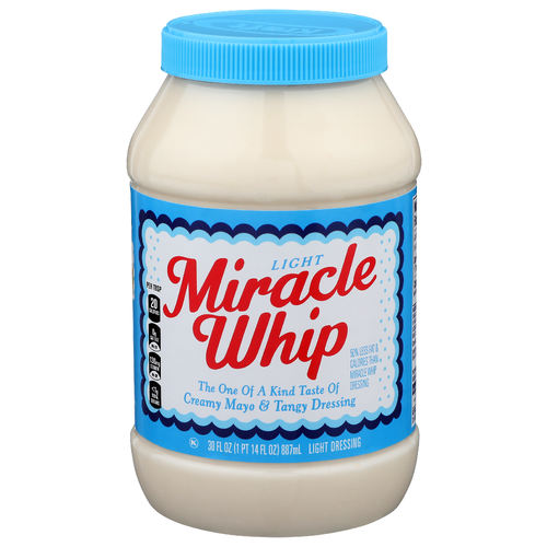 Kraft Light Miracle Whip - 30 Fluid Ounce