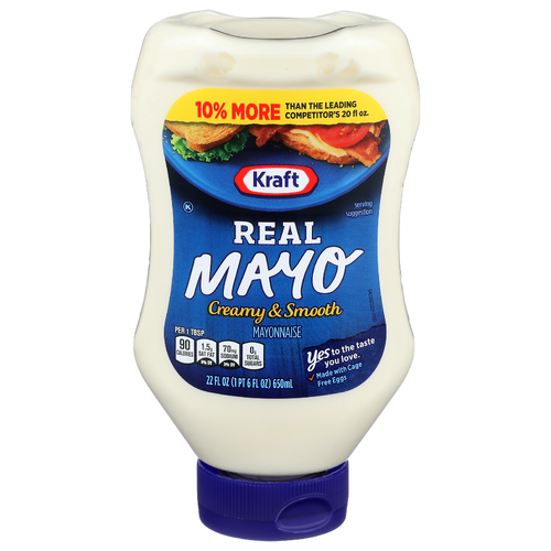 Kraft Creamy & Smooth Mayonnaise - 22 Fluid Ounce