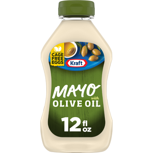Kraft With Olive Oil Mayo - 12 Fluid Ounce Image 1 of 4