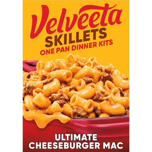 Velveeta Creamy Cheese Sauce With Pasta & Seasonings Skillets Ultimate Cheeseburger Mac - 12.8 Ounce Image 1 of 4