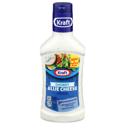 Kraft Blue Cheese Chunky Dressing - 16 Fluid Ounce