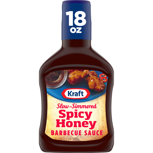 Kraft Spicy Honey Slow-Simmered Barbecue Sauce - 18 Ounce
